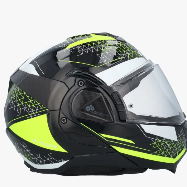 LS2 FF910 Advant II Astral H-V Yellow> Systeemhelmen|Helmen Met Zonnevizier