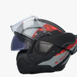 LS2 FF910 Advant II Glide Black Grey Red><noscript><img width=