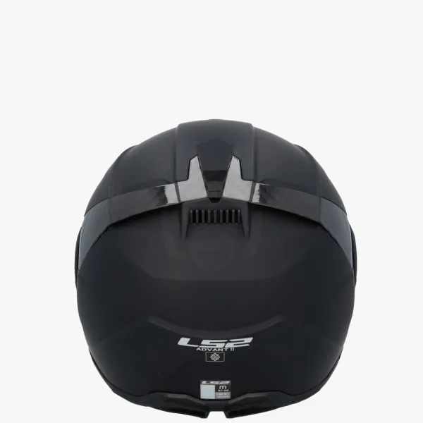 LS2 FF910 Advant II Solid Matt Black> Systeemhelmen|Helmen Met Zonnevizier
