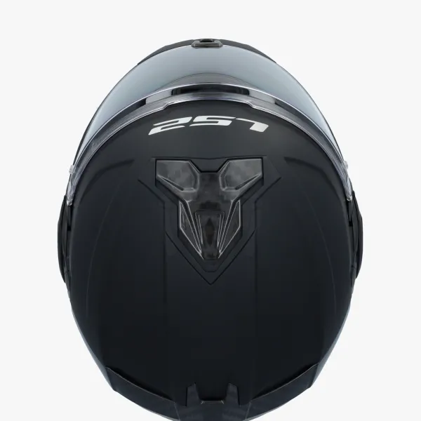 LS2 FF910 Advant II Solid Matt Black> Systeemhelmen|Helmen Met Zonnevizier