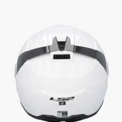 LS2 FF910 Advant II Solid White> Systeemhelmen|Helmen Met Zonnevizier