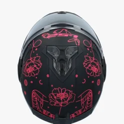 LS2 FF910 Advant II Sophia Black Pink> Systeemhelmen|Helmen Met Zonnevizier