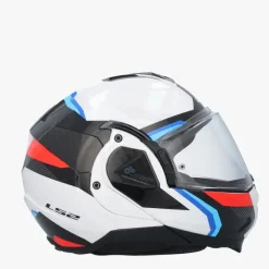 LS2 FF910 Advant II Triple White Blue Red><noscript><img width=