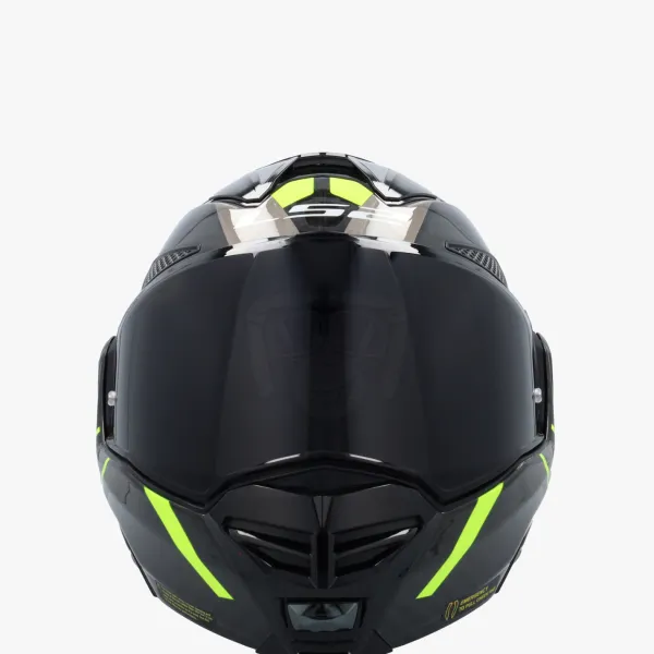 LS2 FF901 Advant X Carbon Future Ii H-V Yellow> Systeemhelmen|Helmen Met Zonnevizier