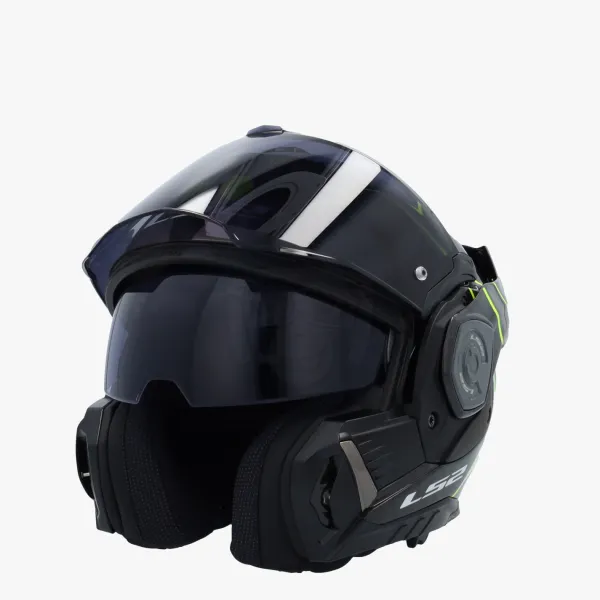 LS2 FF901 Advant X Carbon Future Ii H-V Yellow> Systeemhelmen|Helmen Met Zonnevizier