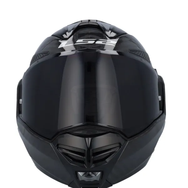 LS2 FF901 Advant X Solid Carbon 06> Systeemhelmen|Helmen Met Zonnevizier