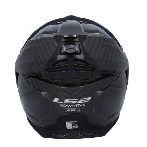LS2 FF901 Advant X Solid Carbon 06> Systeemhelmen|Helmen Met Zonnevizier
