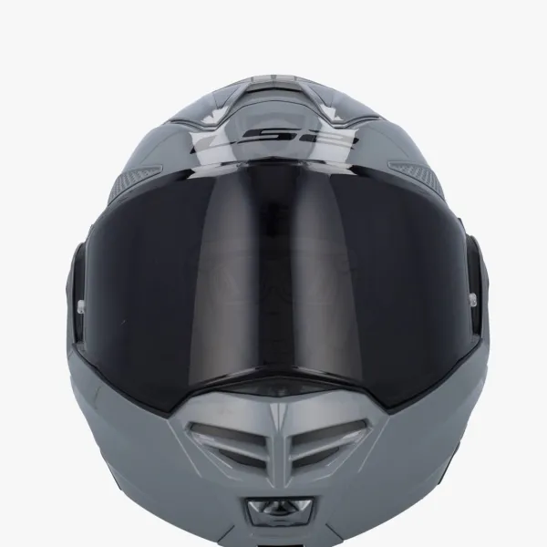 LS2 FF901 Advant X Solid Nardo Grey 06> Systeemhelmen|Helmen Met Zonnevizier