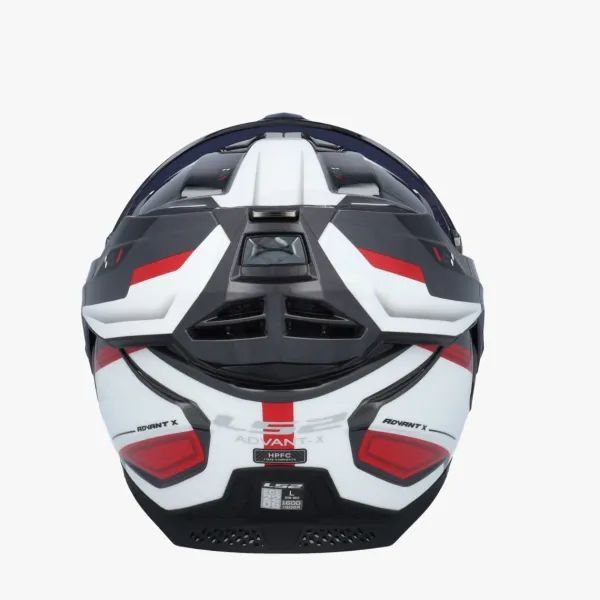 LS2 FF901 Advant X Spectrum Black White Red 06> Systeemhelmen|Helmen Met Zonnevizier