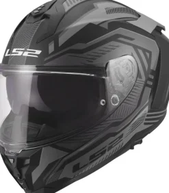 LS2 FF817 Challenger II Dravix Grey> Integraalhelmen|Race Helmen