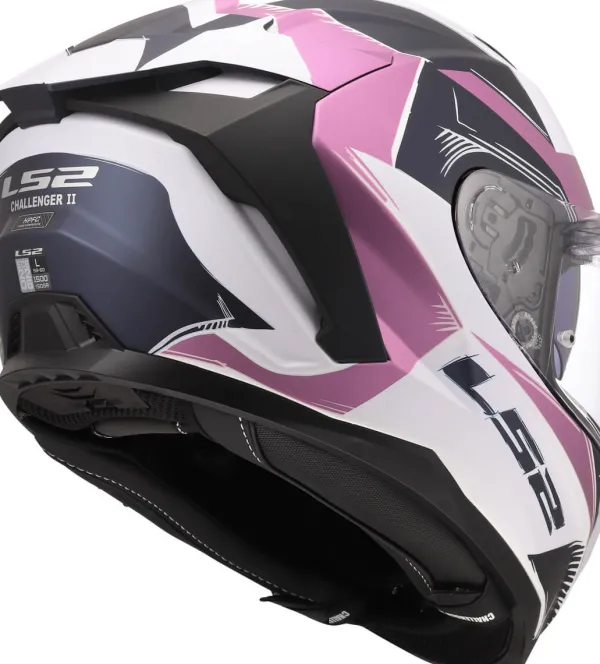 LS2 FF817 Challenger II Flaman Lavender> Integraalhelmen|Race Helmen
