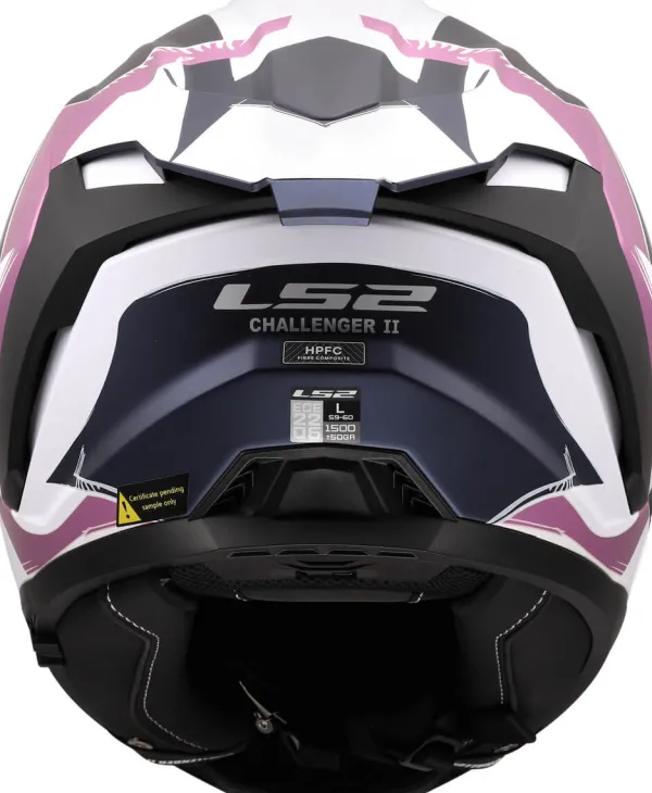 LS2 FF817 Challenger II Flaman Lavender> Integraalhelmen|Race Helmen