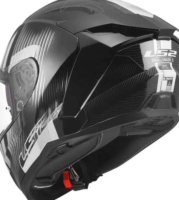 LS2 FF817 Challenger II Nitro Black Grey> Integraalhelmen|Race Helmen