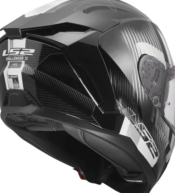 LS2 FF817 Challenger II Nitro Black Grey> Integraalhelmen|Race Helmen