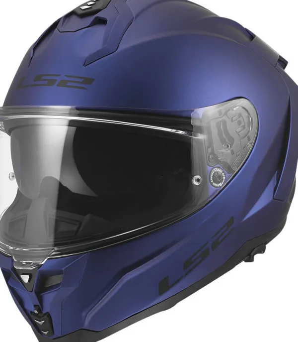 LS2 FF817 Challenger II Solid Matt Navy Blue> Integraalhelmen|Race Helmen