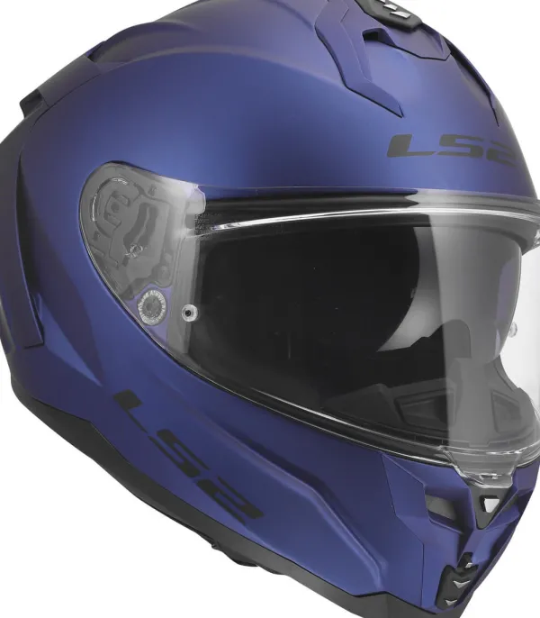 LS2 FF817 Challenger II Solid Matt Navy Blue> Integraalhelmen|Race Helmen