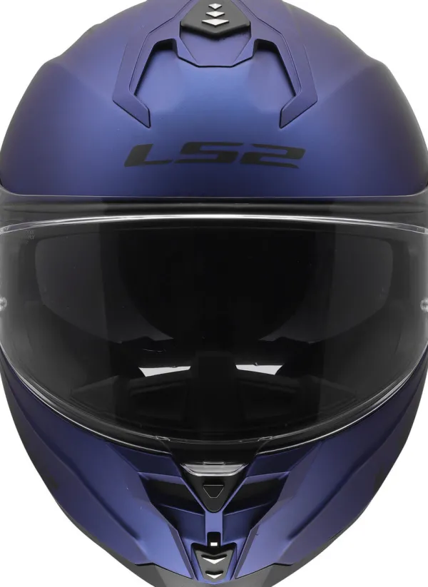 LS2 FF817 Challenger II Solid Matt Navy Blue> Integraalhelmen|Race Helmen