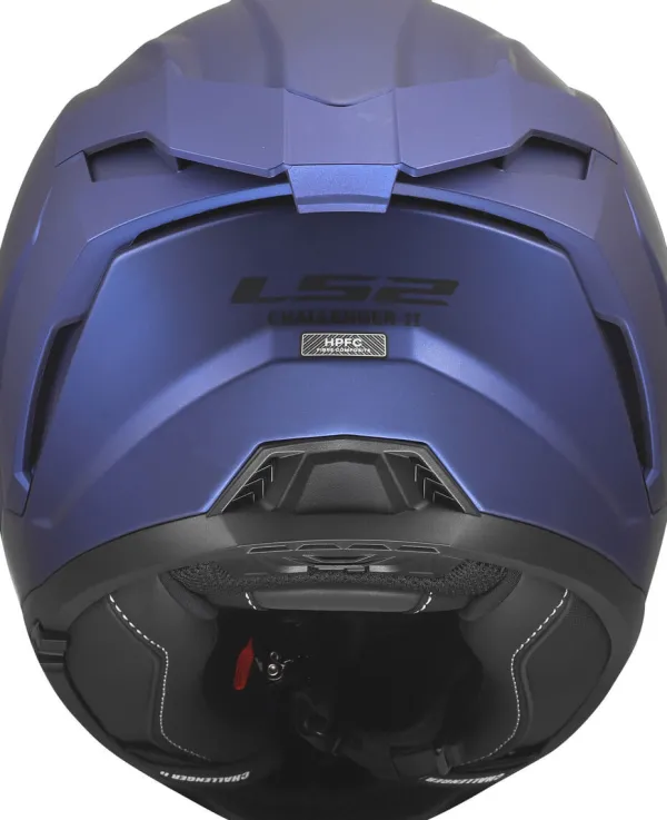 LS2 FF817 Challenger II Solid Matt Navy Blue> Integraalhelmen|Race Helmen