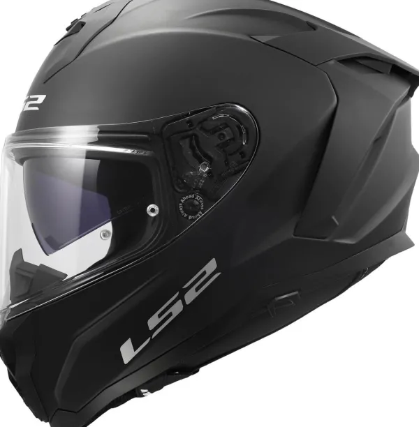 LS2 FF817 Challenger II Solid Matt Black> Integraalhelmen|Race Helmen