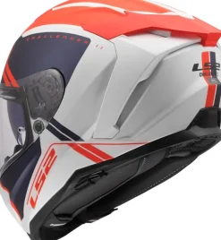 LS2 FF817 Challenger II Titan White Blue Red><noscript><img width=