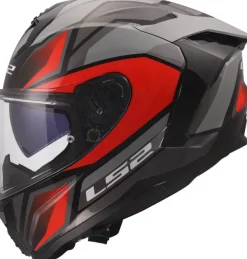 LS2 FF817 Challenger II Viper Grey Red><noscript><img width=