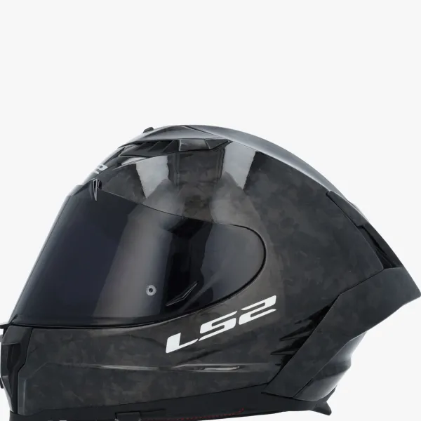 LS2 FF807 Dragon Forged Carbon> Integraalhelmen|Carbon Helmen