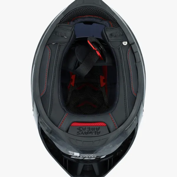 LS2 FF807 Dragon Forged Carbon> Integraalhelmen|Carbon Helmen