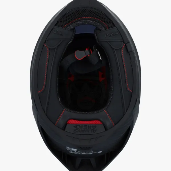 LS2 FF807 Dragon Matt Carbon> Integraalhelmen|Carbon Helmen