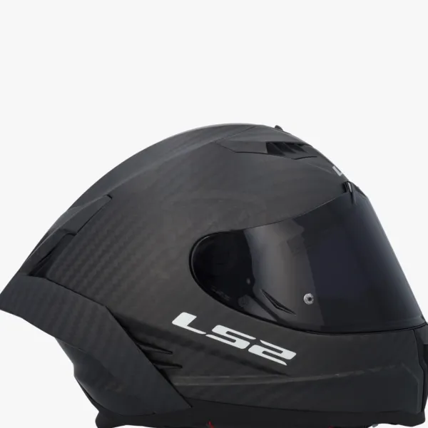 LS2 FF807 Dragon Matt Carbon> Integraalhelmen|Carbon Helmen