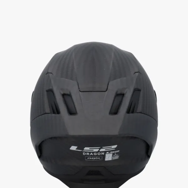 LS2 FF807 Dragon Matt Carbon> Integraalhelmen|Carbon Helmen