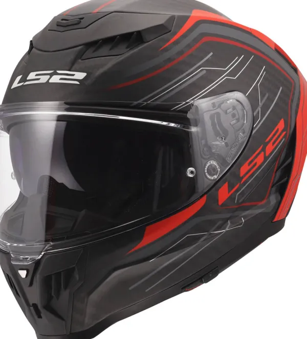 LS2 FF807 Dragon Subic Red> Integraalhelmen|Race Helmen