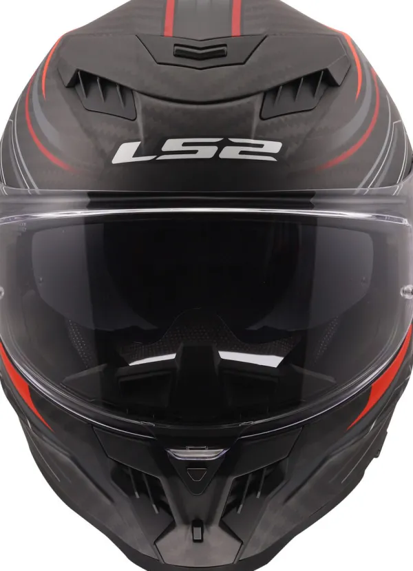 LS2 FF807 Dragon Subic Red> Integraalhelmen|Race Helmen