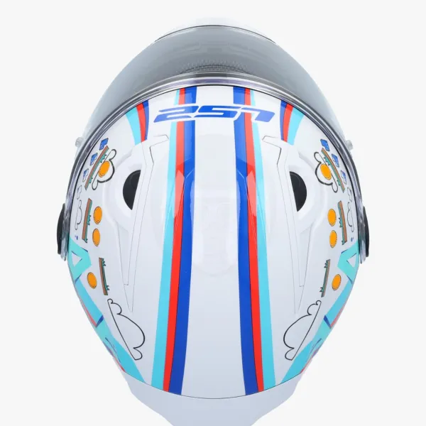 LS2 FF812 Kinderhelm Next Level White> Kinder Scooterhelmen