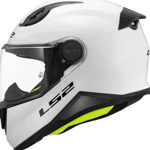 LS2 FF812 Kinderhelm Solid White> Kinder Scooterhelmen