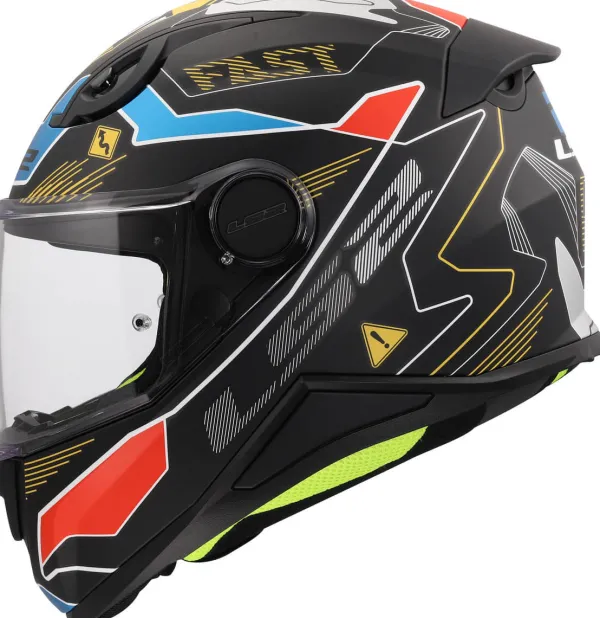 LS2 FF812 Kinderhelm Zero Grey Red> Integraalhelmen