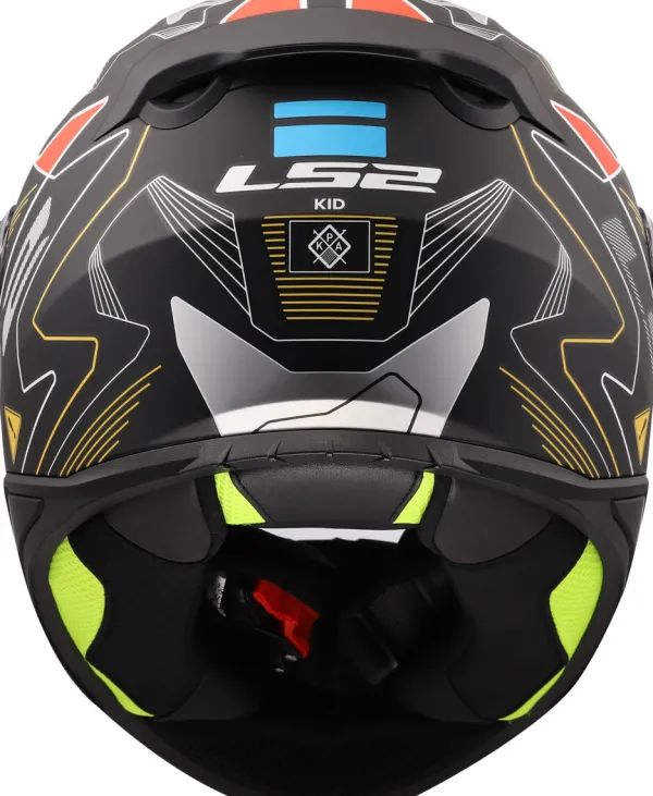 LS2 FF812 Kinderhelm Zero Grey Red> Integraalhelmen