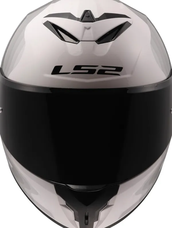 LS2 FF820 Rapid III Flow White Grey> Integraalhelmen
