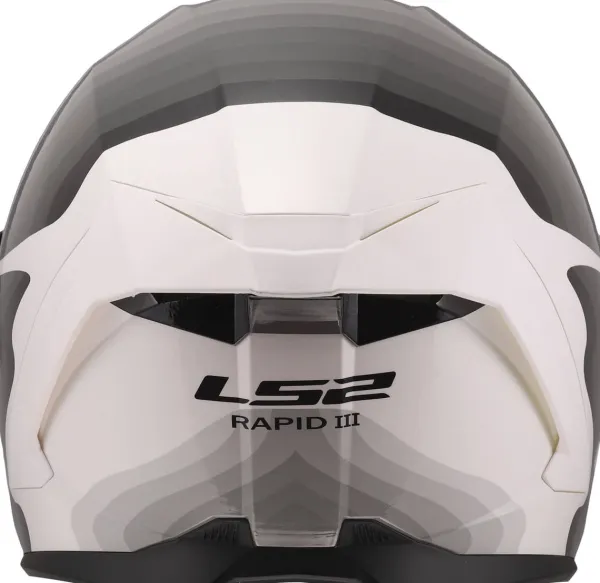 LS2 FF820 Rapid III Flow White Grey> Integraalhelmen