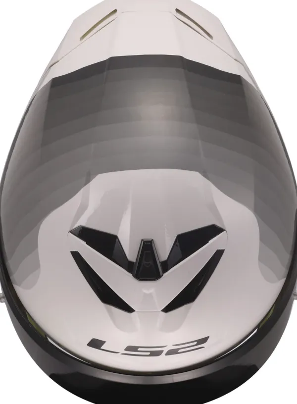 LS2 FF820 Rapid III Flow White Grey> Integraalhelmen