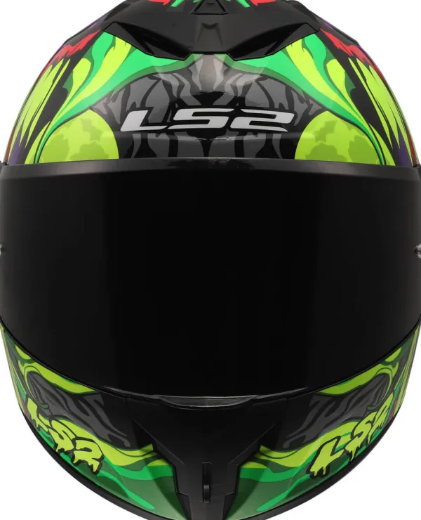 LS2 FF820 Rapid III Lycant Purple Green> Integraalhelmen