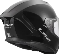 LS2 FF820 Rapid III Solid Gloss Black><noscript><img width=