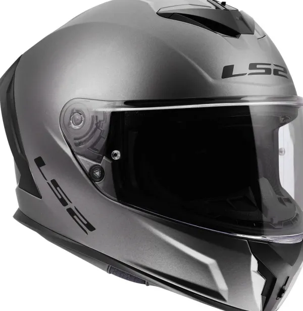 LS2 FF820 Rapid III Solid Matt Titanium> Integraalhelmen