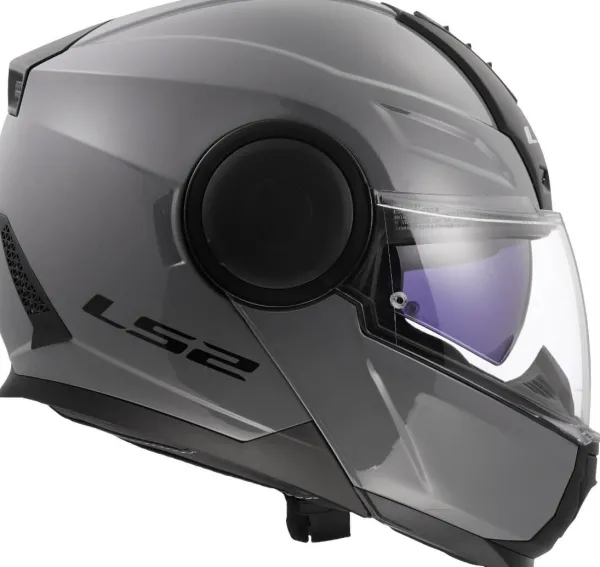 LS2 FF902 Scope II Nardo Grey-06> Systeemhelmen|Helmen Met Zonnevizier