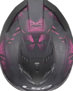 LS2 FF818 Storm III Burst Black Pink> Integraalhelmen|Race Helmen