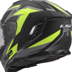 LS2 FF818 Storm III Dynamo Black H-V Yellow><noscript><img width=