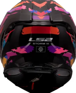 LS2 FF818 Storm III Kaos Black Purple Blue><noscript><img width=