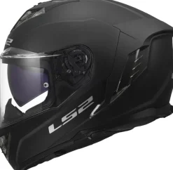 LS2 FF818 Storm III Solid Matt Black><noscript><img width=
