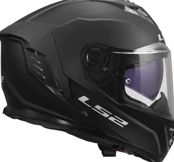 LS2 FF818 Storm III Solid Matt Black> Integraalhelmen|Race Helmen