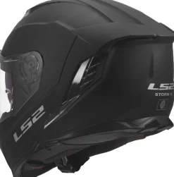 LS2 FF818 Storm III Solid Matt Black><noscript><img width=