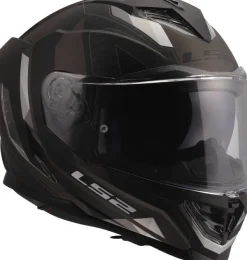 LS2 FF818 Storm III Sporty Black Grey><noscript><img width=